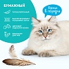 КЭТС ЧОЙС наполнитель для кошачьего туалета бумажный, комкующийся, с цветовым индикатором комка, 6л/1,5кг, CAT'S CHOICE