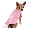 Платье для собак ШИК, размер XS, длина спины 24см, объем груди 28см, розовое, хлопок, TP408-XS, FOR PETS ONLY 