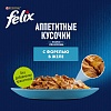 Феликс АППЕТИТНЫЕ КУСОЧКИ влажный корм для кошек с форелью, кусочки в желе, 75г, FELIX