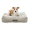 Лежак для собак НОА ВИТАЛ со съемным чехлом, 100*70см, светло-серый, 36517, TRIXIE Noah Vital