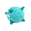 Игрушка для щенков ПАППИ СЕНСОРИ БОЛ, сенсорный плюшевый мяч с ароматом арахиса, 11см, голубой, 33339, PLAYOLOGY Puppy Sensory Ball
