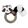 Игрушка для кошек ЕНОТ с кольцом из мататаби 11см, текстиль, 85049, GIGWI