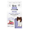 Брит Кеа МИНИ СЕНСИТИВ сухой корм для собак мелких пород с чувствительным пищеварением, с индейкой и ягненком, 1,5кг, BRIT CARE Mini Sensitive 