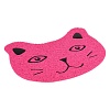 Коврик для кошачьего туалета ПАНЧО, 30*40см, фуксия, ПВХ, 561146, FLAMINGO