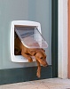 Дверца для собак СВИНГ-15, 41,2*9,6*h48,2см, коричневая, пластик, 72108012, FERPLAST Swing-15