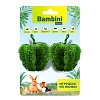 Игрушка для грызунов ПЕРЧИКИ, 2шт, люфа, BMP1523, BAMBINI PETS