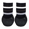 Нескользящие носки для собак, размер M-L, упаковка 2шт, черный, хлопок/эластан/латекс, 19523, TRIXIE
