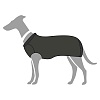 Свитер для собак Хантер МАЛЬМЁ, длина спины 50см, объем груди 58-68см, темно-серый, акрил, 66357, HUNTER Malmö
