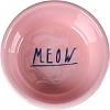 Миска для кошек НЕЛЛ с нескользящим дном, ⌀10,7см, 250мл, сталь, розовая, FL561242, FLAMINGO